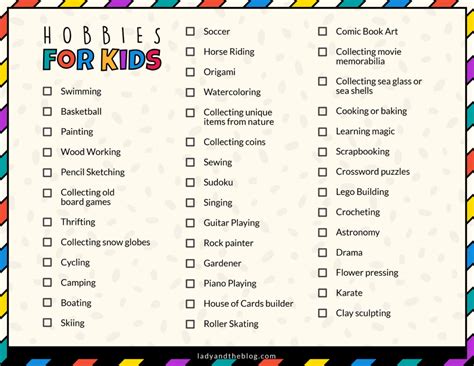 Kids’ Interests .